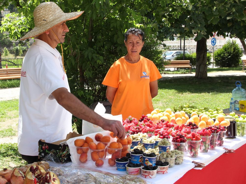 Étal de fruits