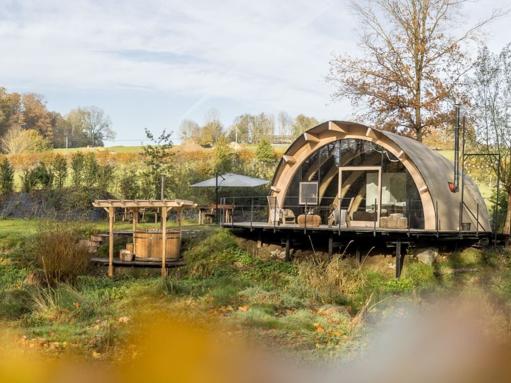 Glamping en Belgique