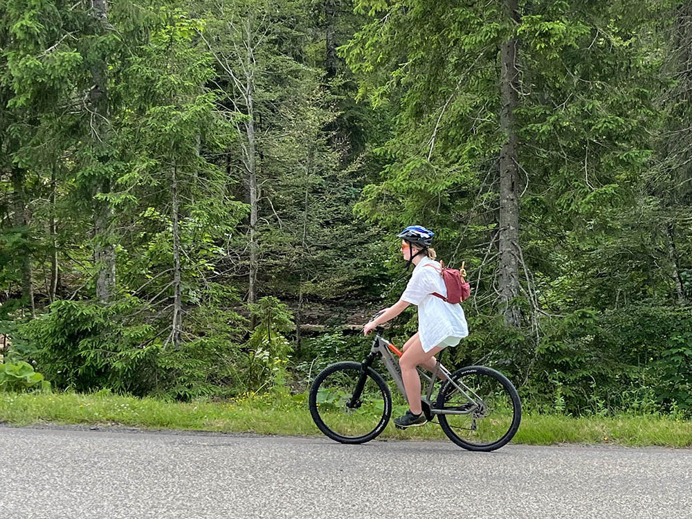 Faire du vélo dans le Haut-Jura