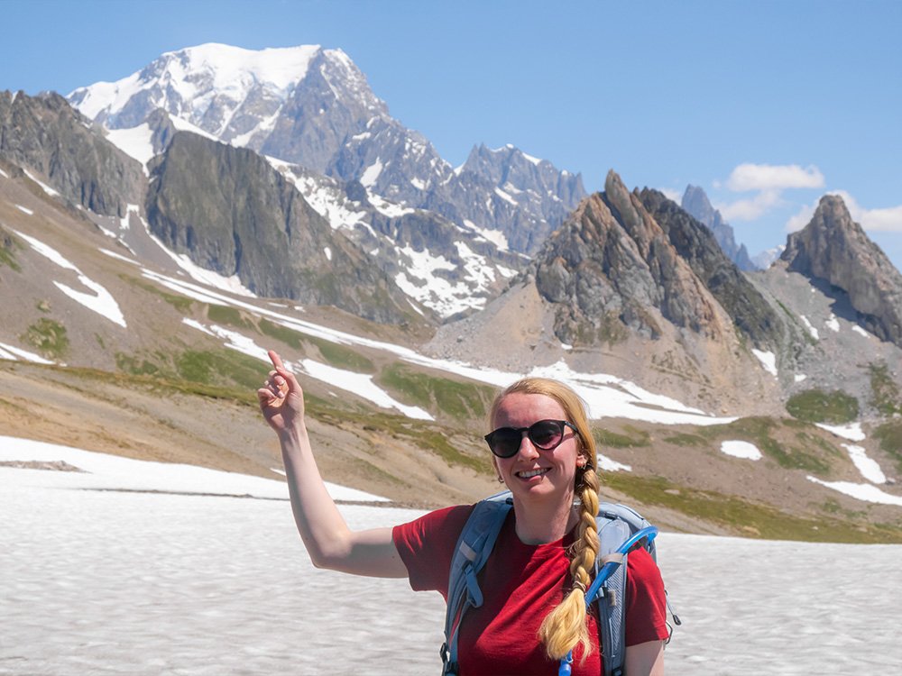 Le Mont Blanc vu du côté italien