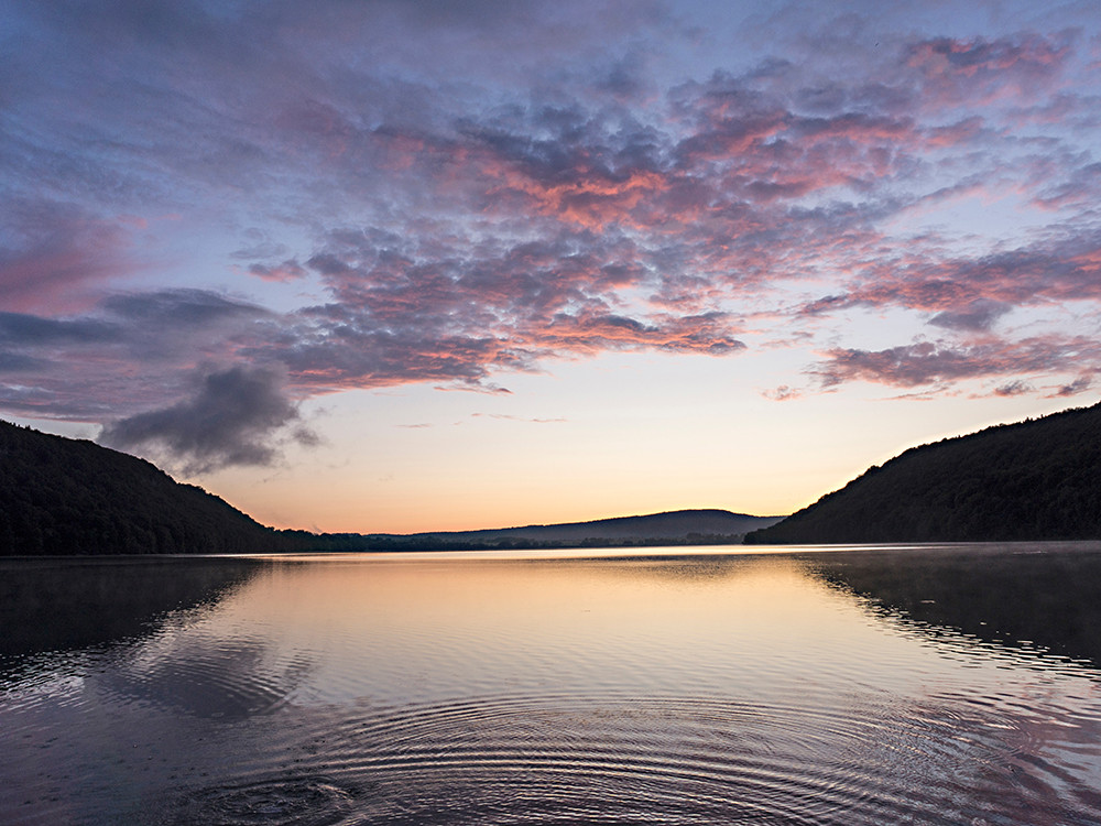 Lac dans le Jura