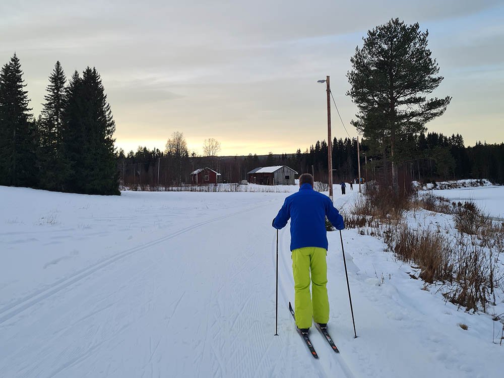 Balade en ski de fond