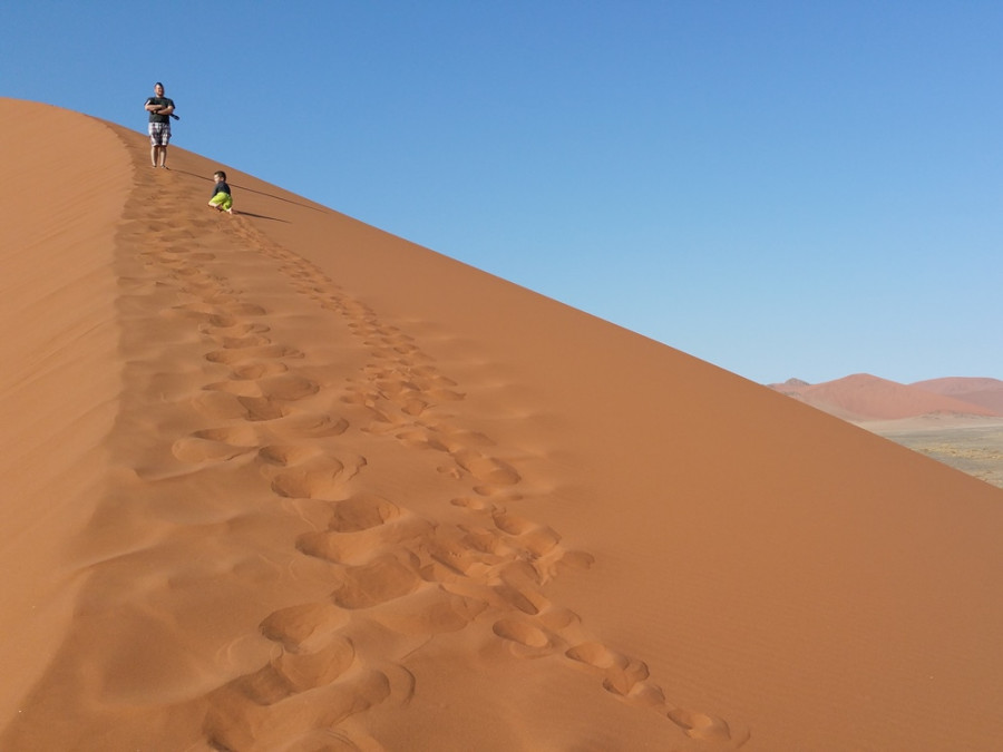 Dunes du désert de Namibie