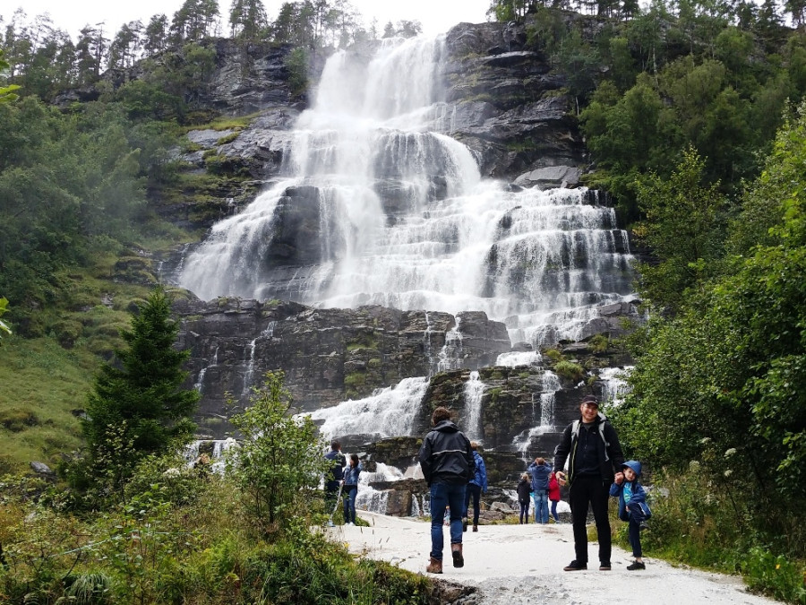 Cascades en Norvège
