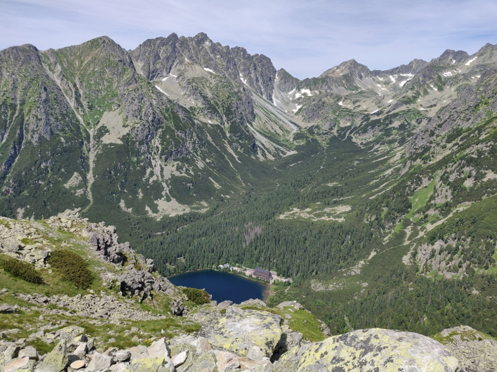 Refuge dans les Tatras