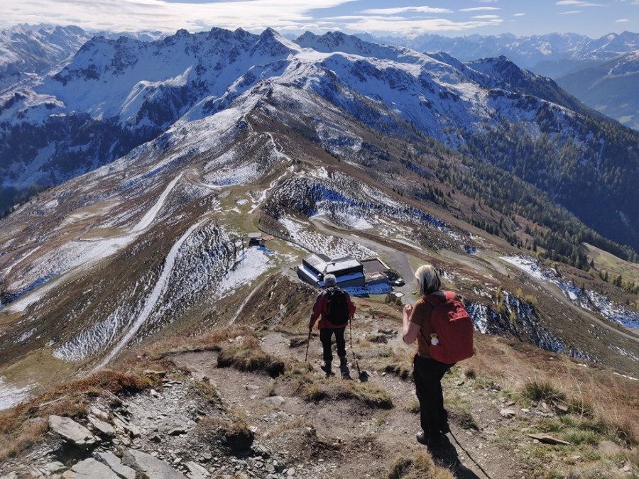 Sentier de randonnée sur les crêtes Sentier de randonnée sur les crêtes