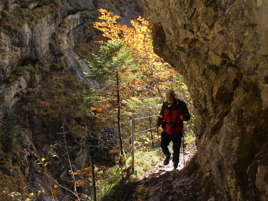 Randonnée dans les gorges de Kaiserklamm Randonnée dans les gorges de Kaiserklamm