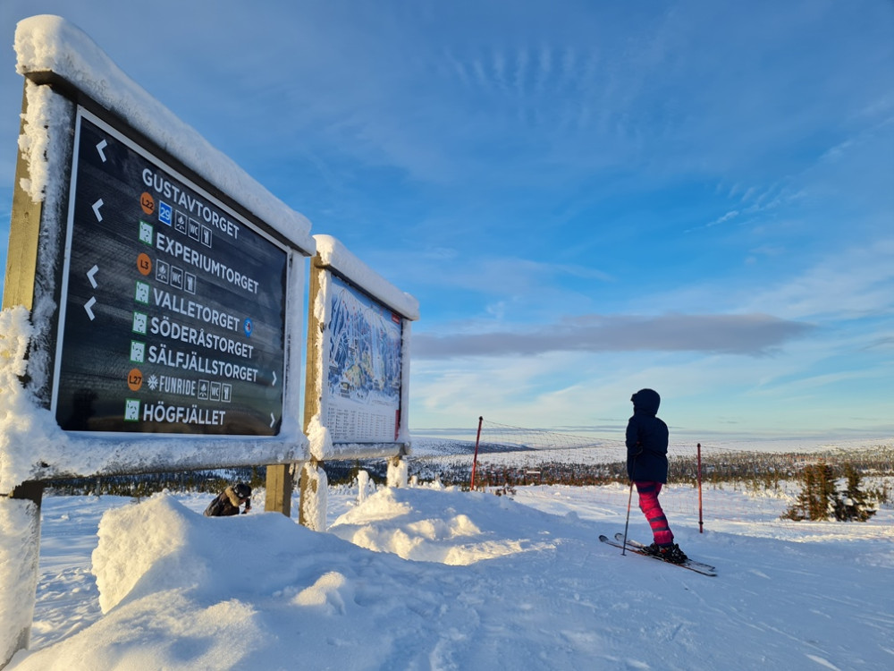 Sports d'hiver à Sälen
