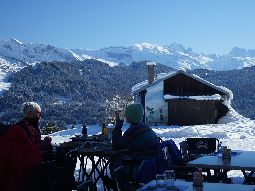 Terrasse aux Gets