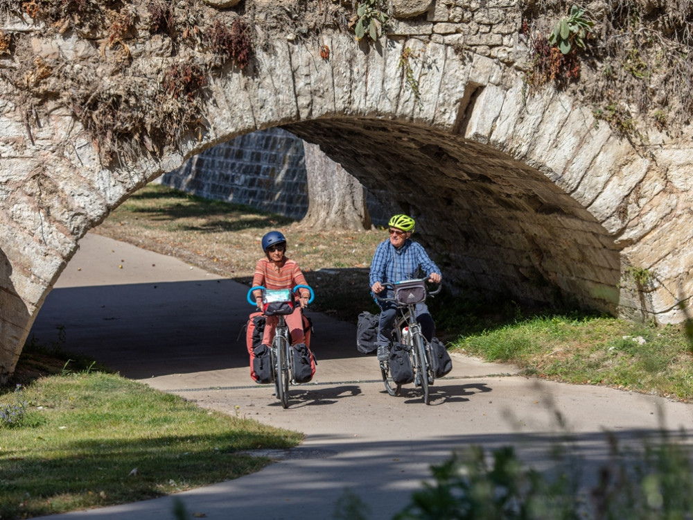 Randonnée en vélo en France