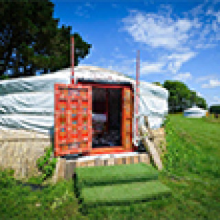 Image pour Booking.com - Yurt avec vue sur la mer