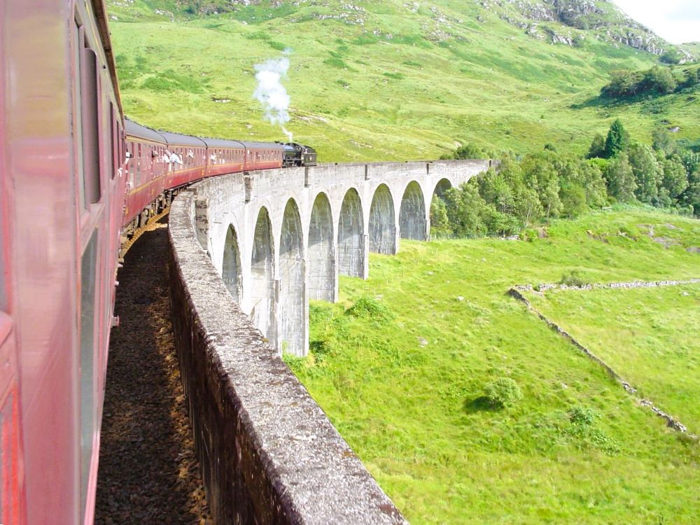 Train en Écosse