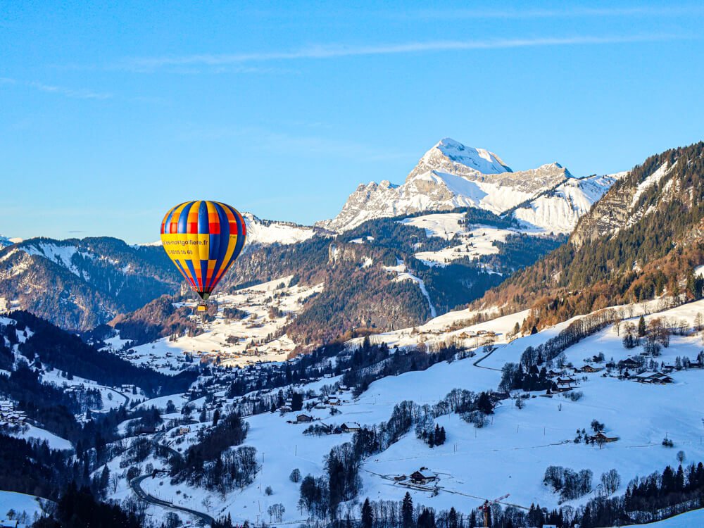 Montgolfière à Praz-sur-Arly