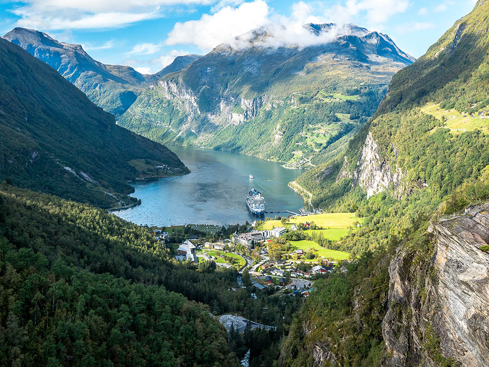Vue sur Geiranger