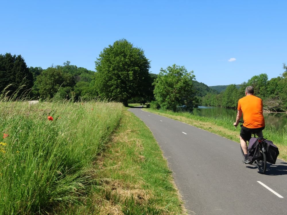 Voie verte dans les Ardennes