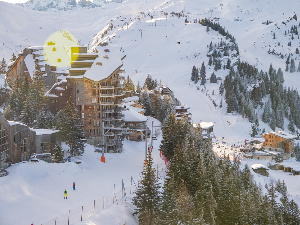 Avoriaz sous la neige