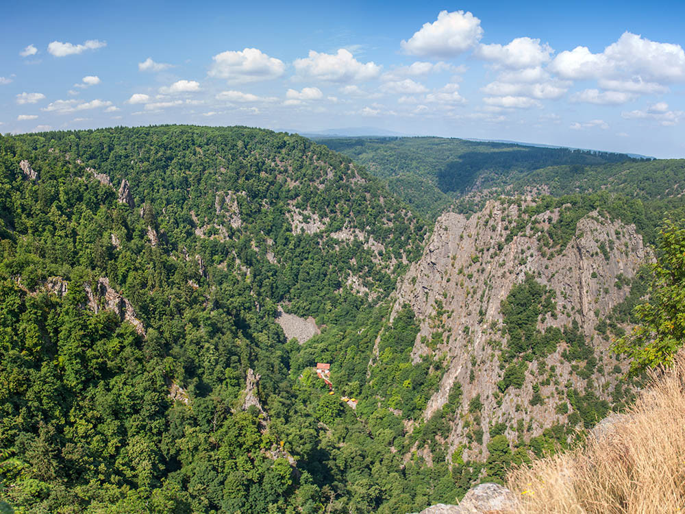La vallée de la Bode dans le Harz