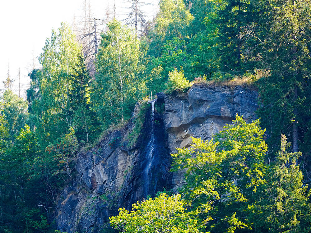 Cascade de Romkerhaller dans le Harz