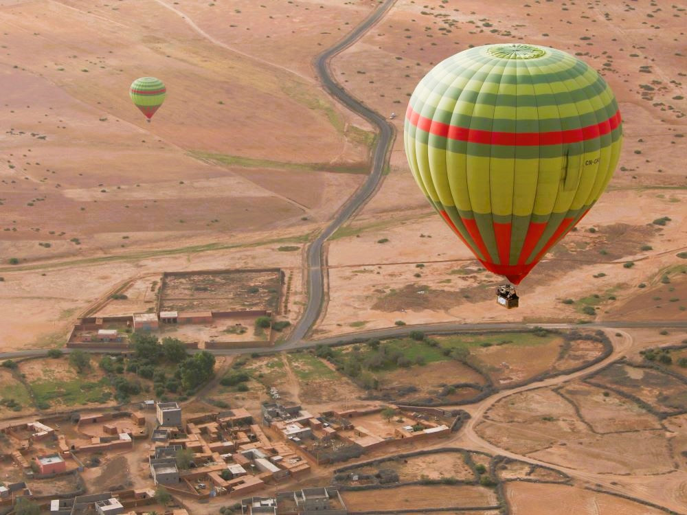 Vol en montgolfière à Marrakech