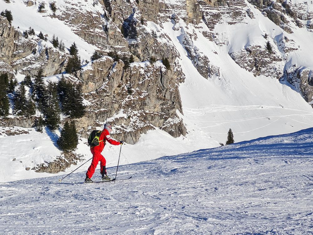 Randonnée à ski à Châtel