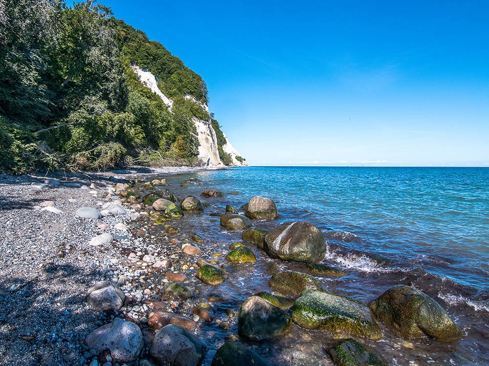 Plage et falaises