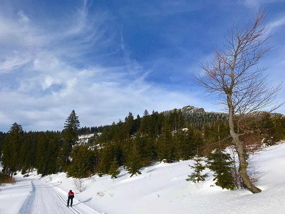 Ski de fond à Bretterschachten