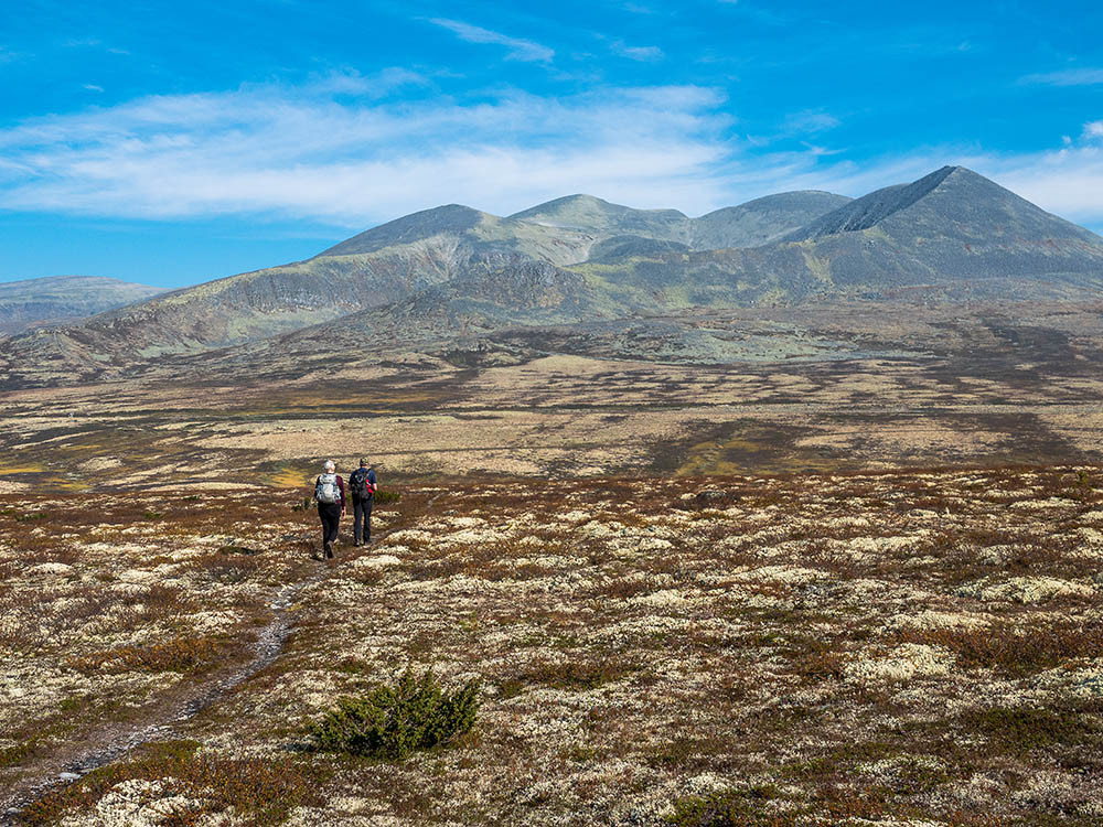 Randonnée près de la Peer Gynt Hytte