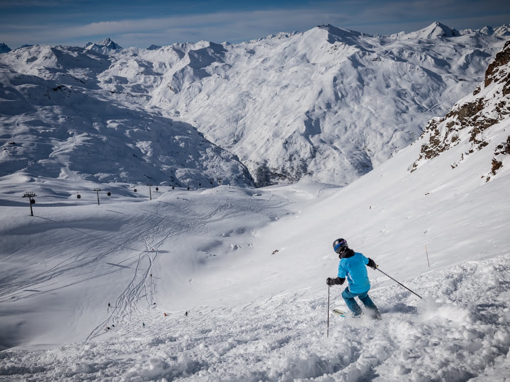 Sports d'hiver aux Menuires