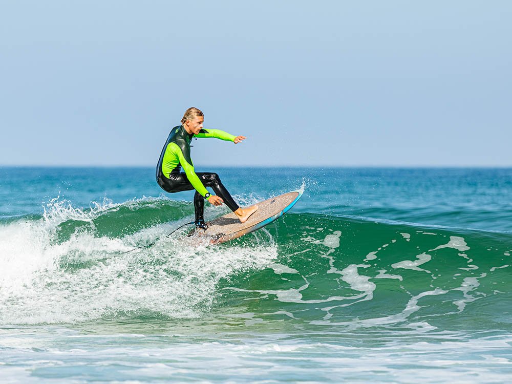 Surfer dans les Landes