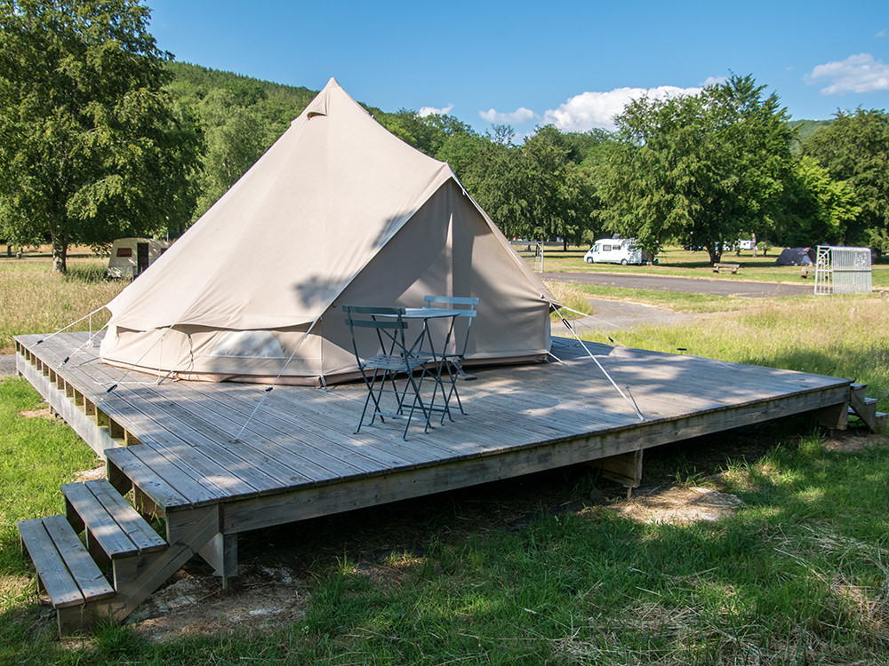 Glamping à Haulmé