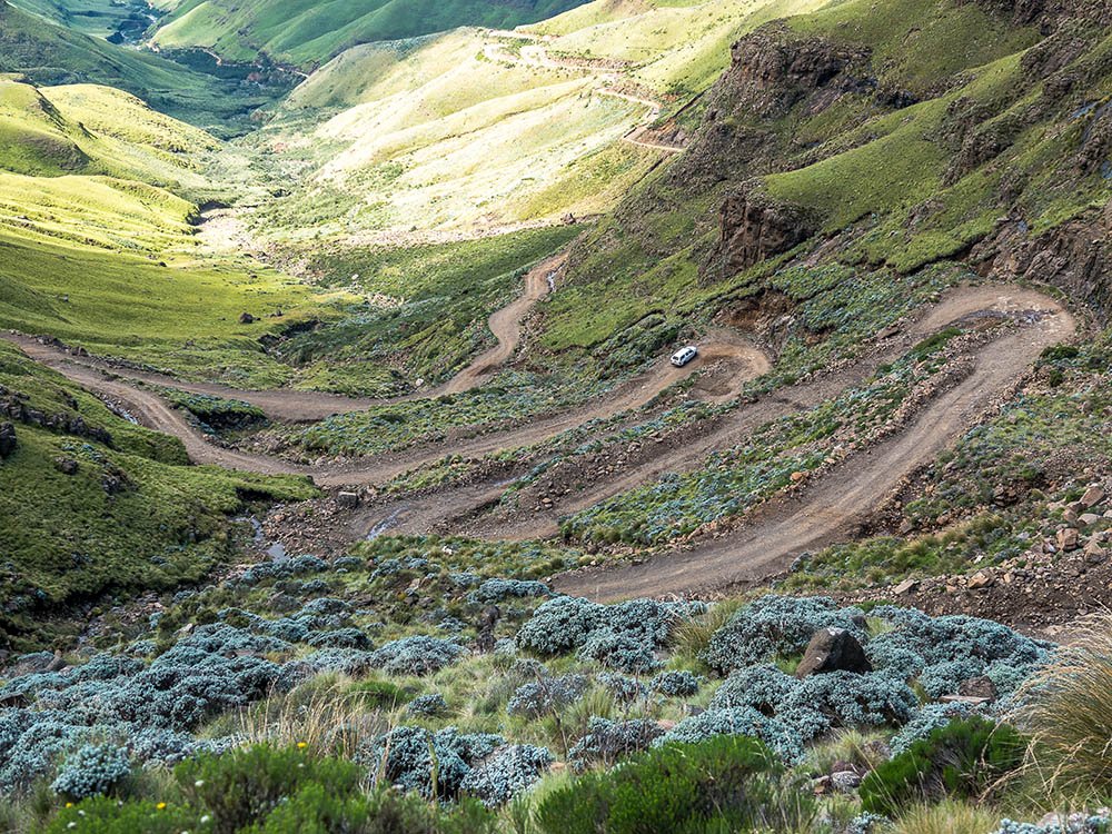Sanipas au Lesotho