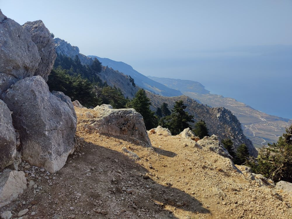 Vue du Mont Ainos