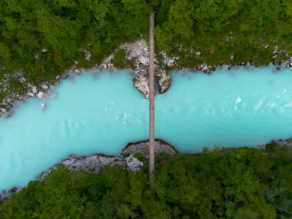 Rivière Soča près de Kobarid