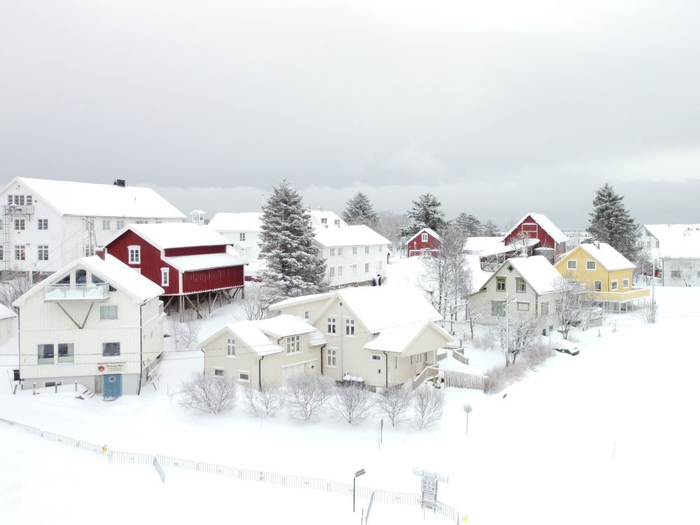 Village en hiver