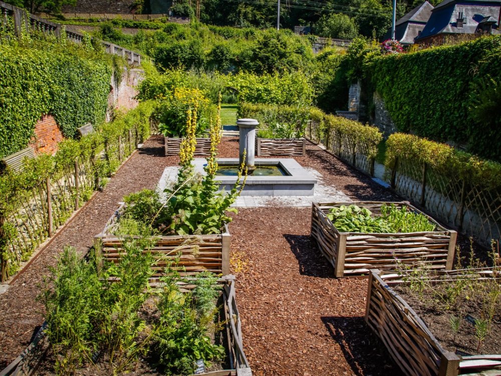 Jardin d'herbes aromatiques