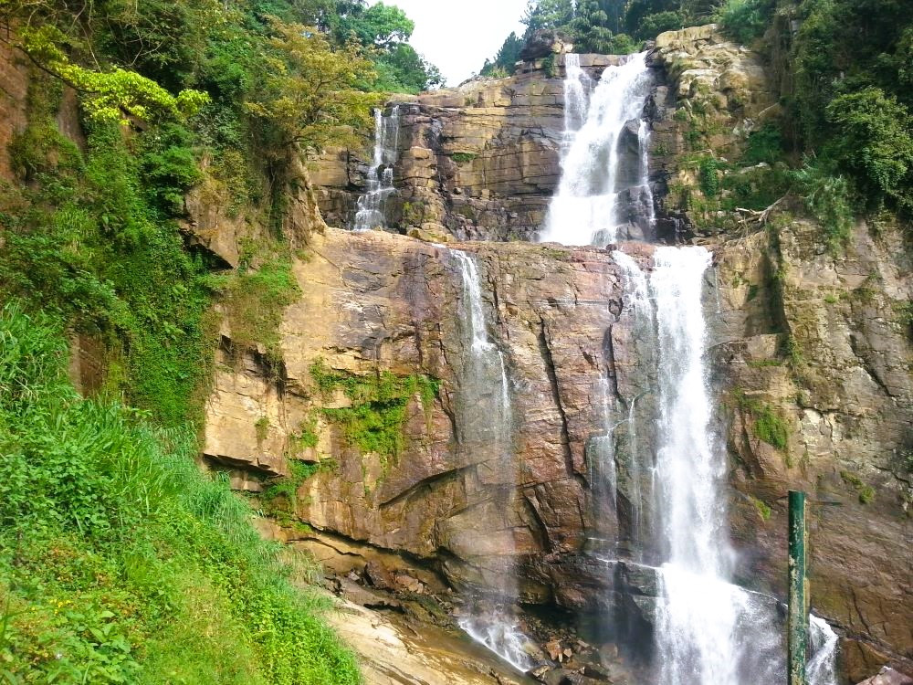 Cascade au Sri Lanka