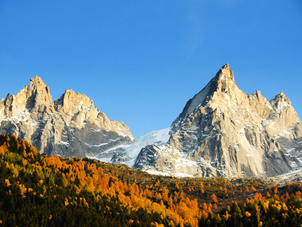 L'automne au Mont Blanc