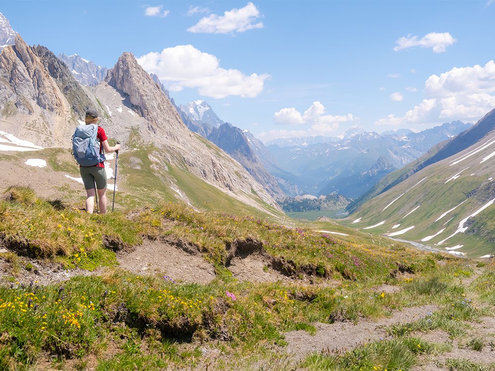 Randonnées dans les montagnes d'Aoste