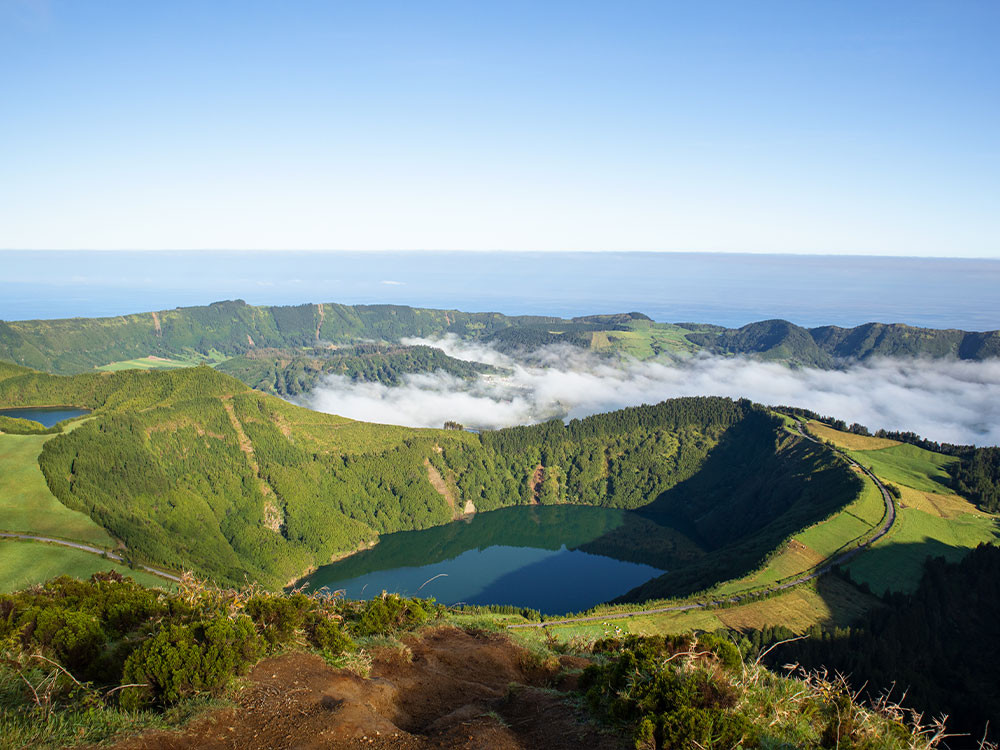Cratères à Sao Miguel