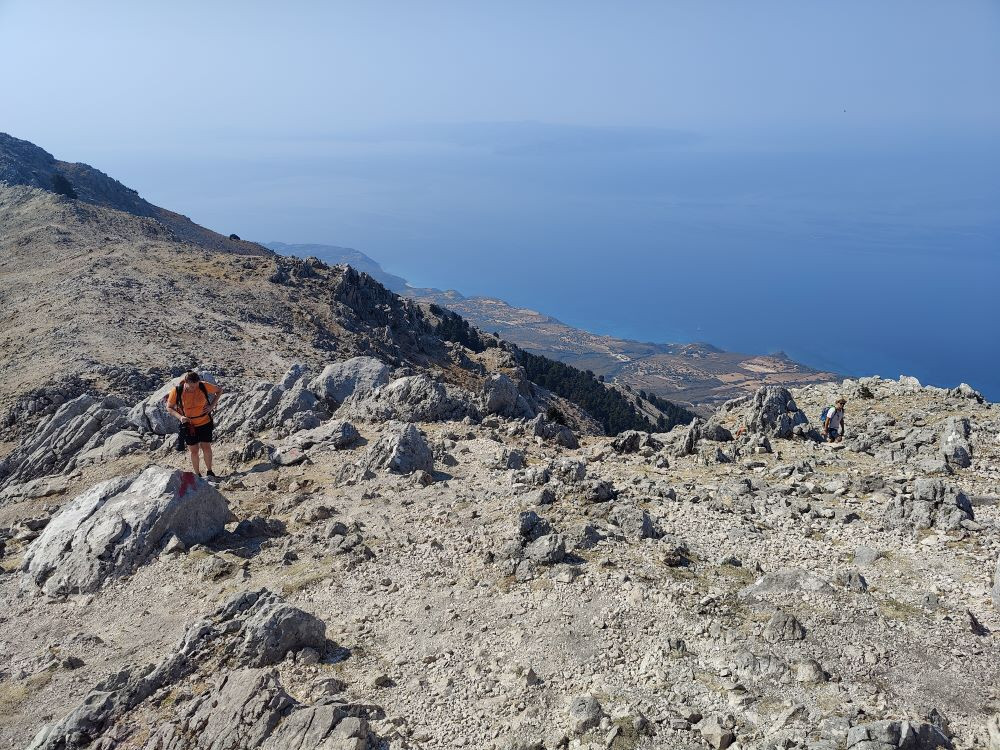 Randonnée sous la chaleur