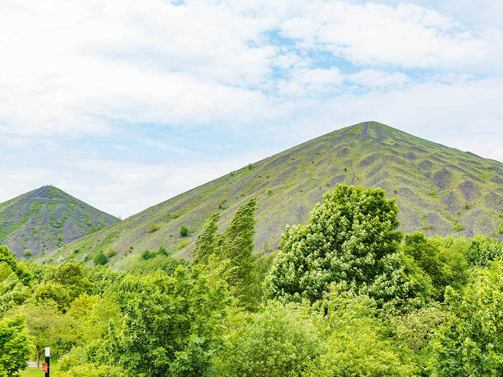 Montagne de charbon