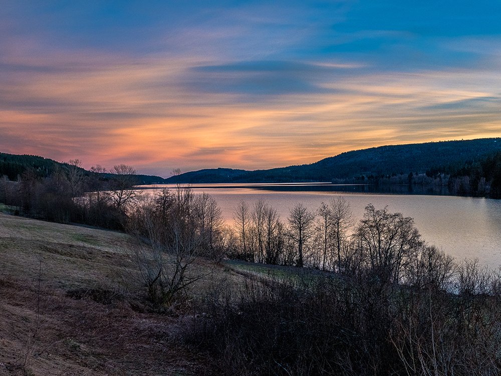 Schluchsee coucher du soleil