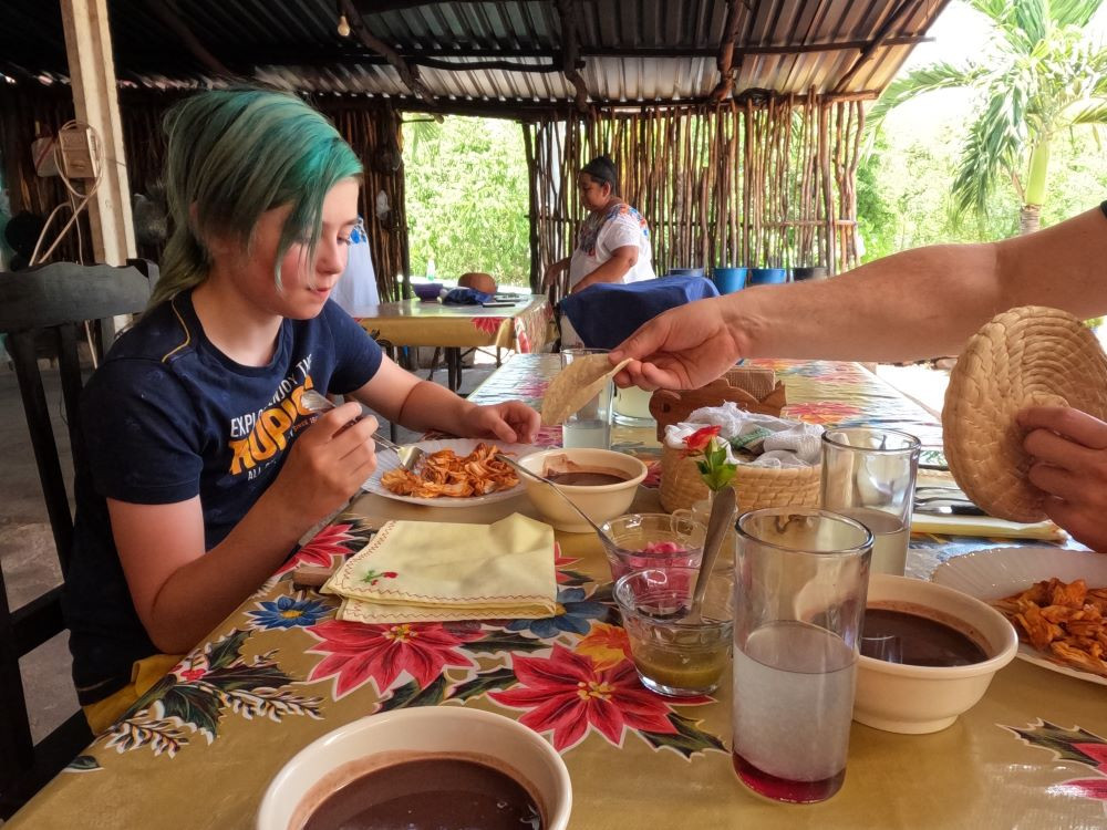 Cuisine locale au Mexique