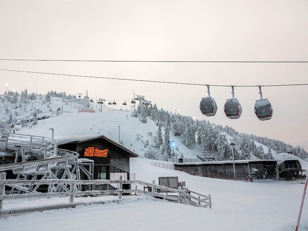 Télécabine et luge