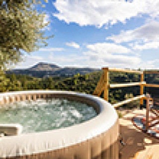 Image pour Booking.com - Tente avec jacuzzi