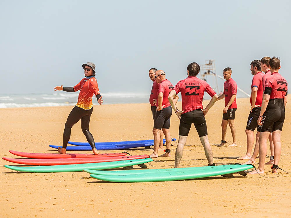 Cours de surfs