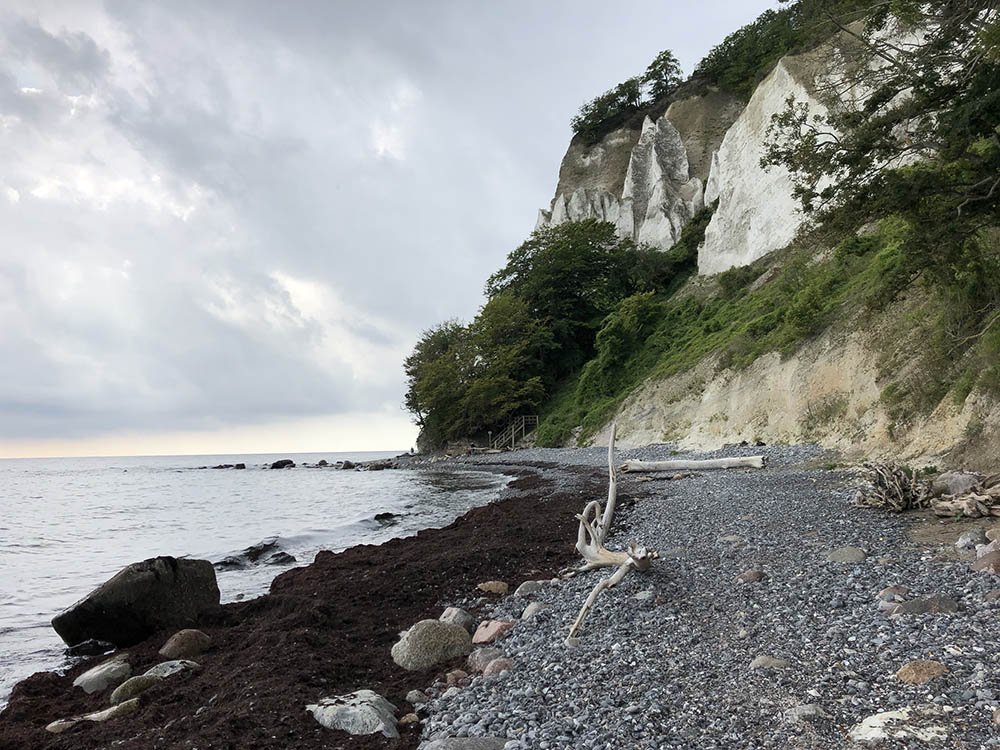 Plage de galets