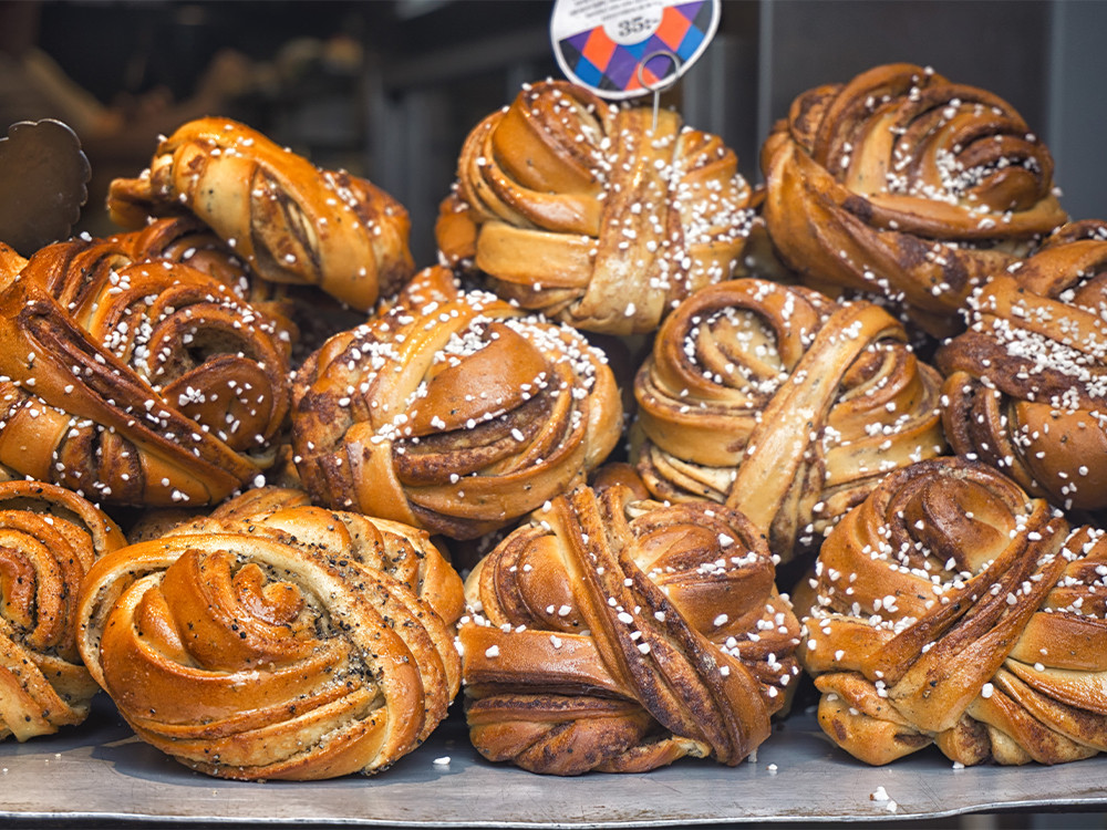 Spécialités suédoise : les brioches à la canelle
