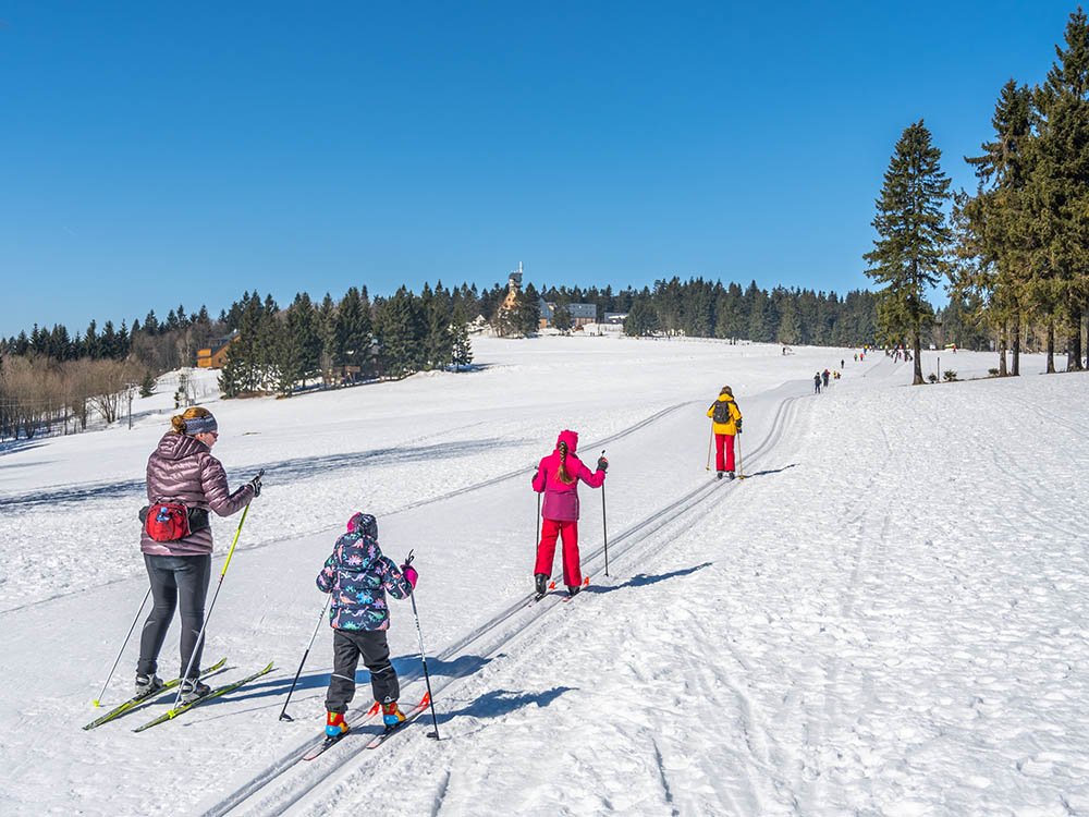 Le ski de fond avec les enfants