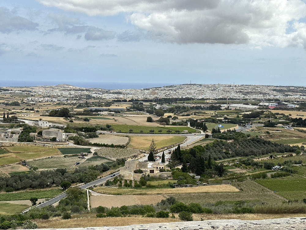 Vue sur Malte